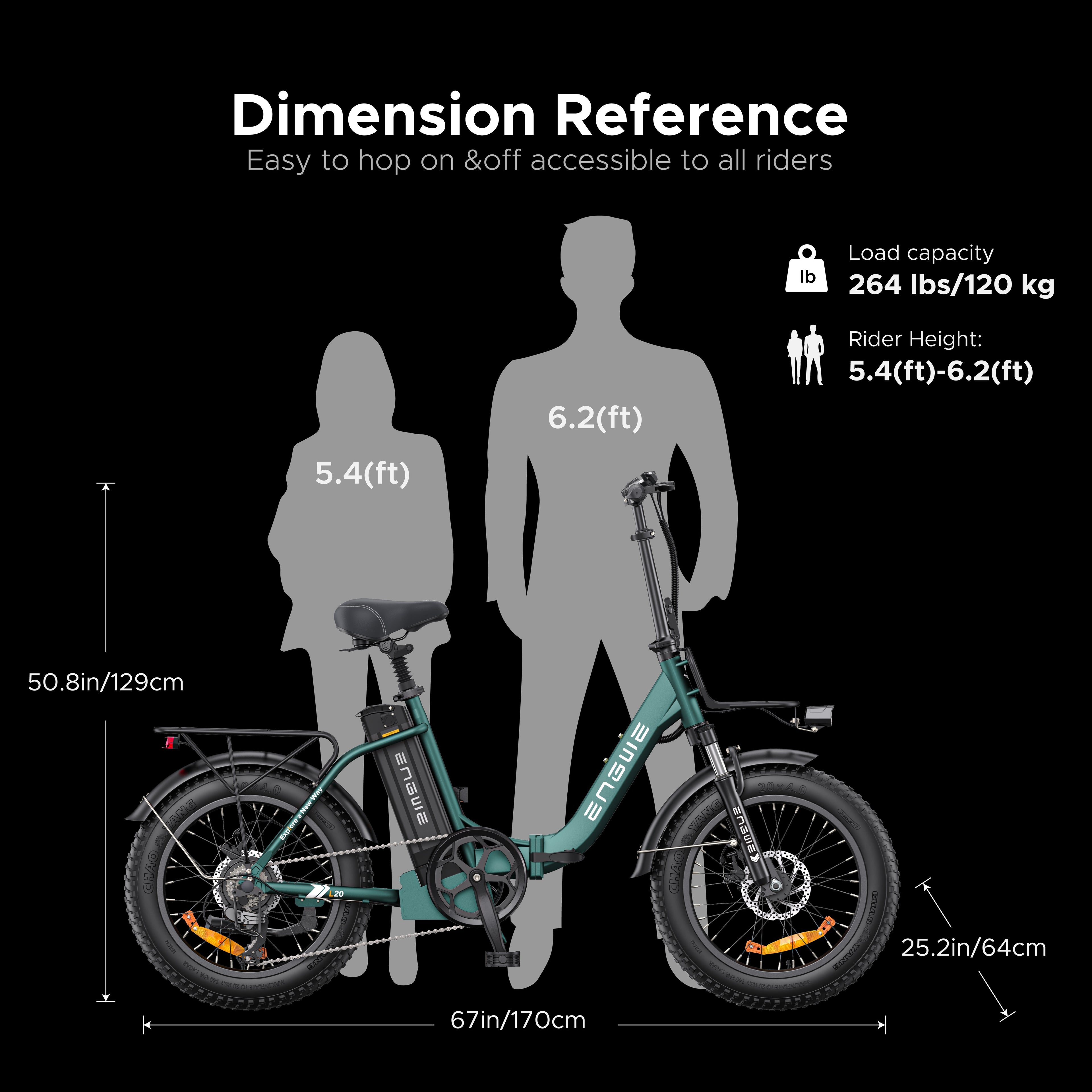 ENGWE 750W 52V E-BIKE - LIZZIE DIRECT