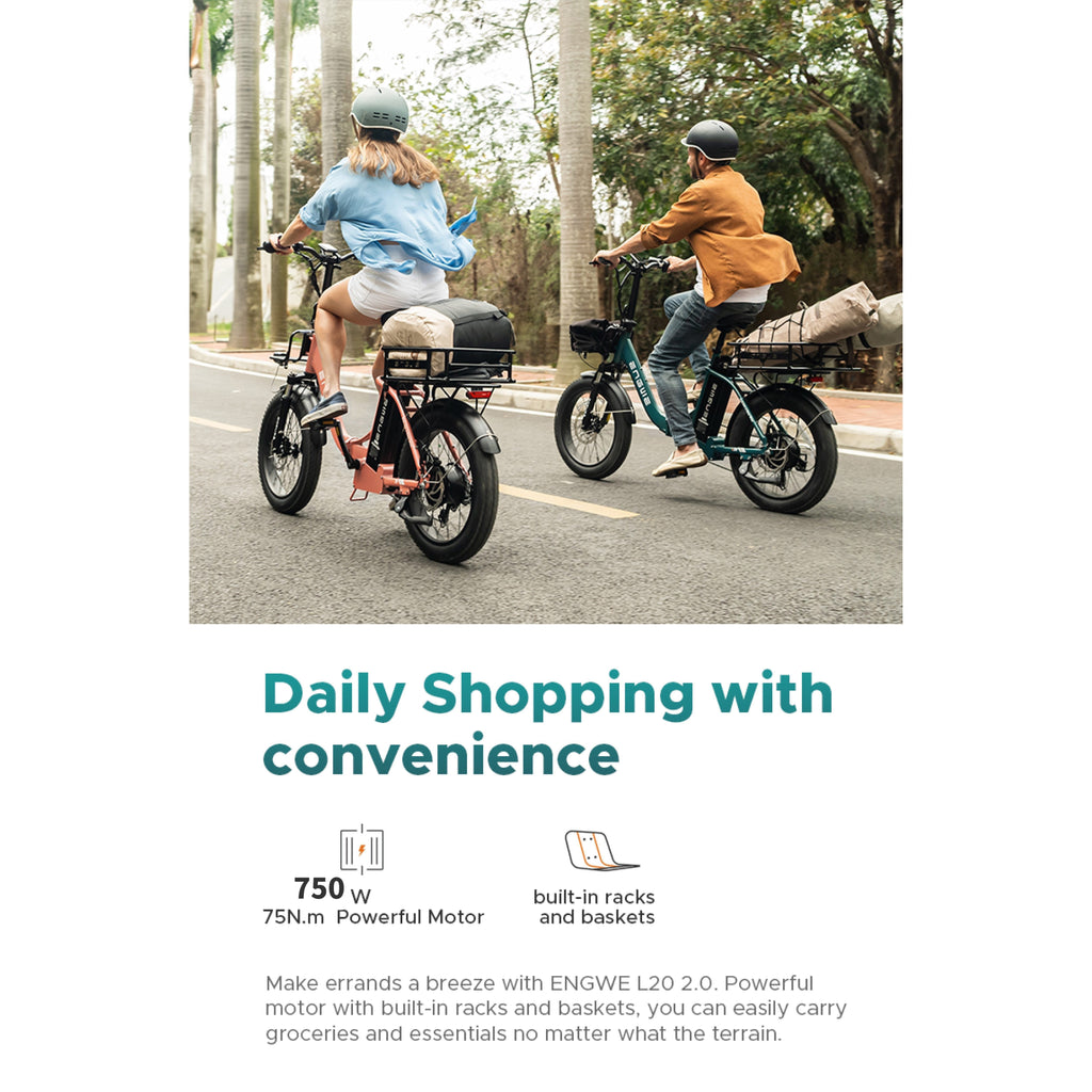 ENGWE 750W 52V E-BIKE - LIZZIE DIRECT